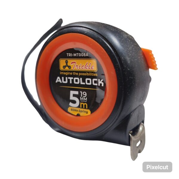 Trickle Autolock 5mtr measuring tape (Pack of ₹62.5x12pcs)