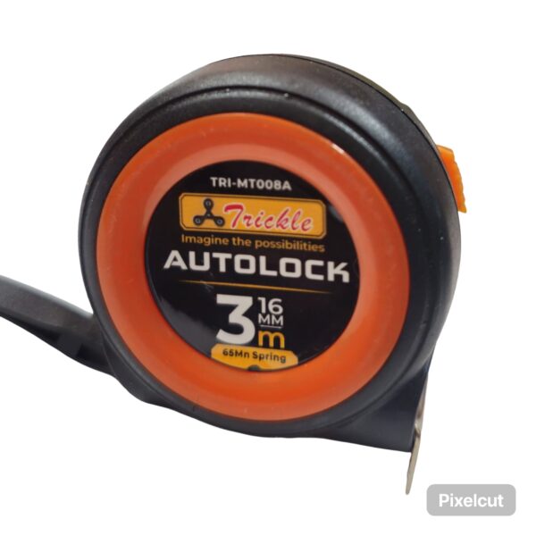 Trickle Autolock 3mtr measuring tape (Pack of ₹40.5x12pcs)