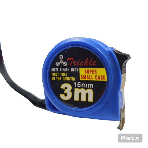 Trickle Small case 3mtr measuring tape (Pack of ₹36.5x12pcs)