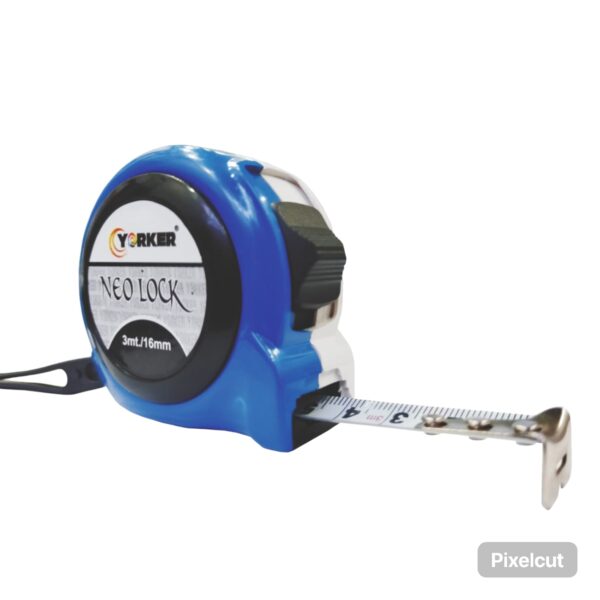 Yorker Neolock 3mtr measuring tape (Pack of ₹42x12pcs)