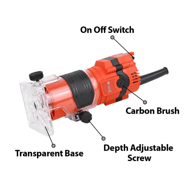 XTRAPOWER XPT 544 TRIMMER 6.35MM