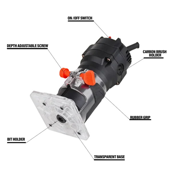 XTRAPOWER SGW S-2141 ELECTRIC TRIMMER 6/6.35/8MM